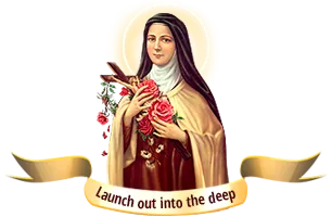 St. Thérèse of Lisieux, the Little Flower, patron of the school